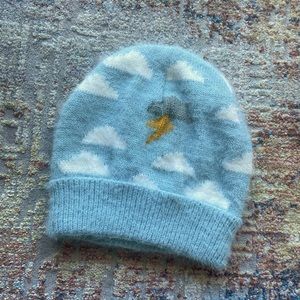 Super warm funky blue beanie, Urban outfitters.